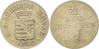 Sachsen-Albertinische Linie 1/2 Neugroschen 1842 G Friedrich August II. ... 100.10 元 含税 ＋  50.05 元 运费