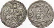 Sachsen-Albertinische Linie Pfennig Friedrich August I. 1694-1733. -