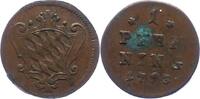 Bayern Pfennig Karl Theodor 1777-1799. -
