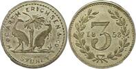 Australien 3 Penny Token Victoria 1837-1901. -