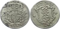 Sachsen-Albertinische Linie 3 Pfennig Friedrich August I. 1694-1733. -
