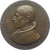 Italien-Kirchenstaat Vatikan Einseitige Bronzemedaille Pio XII. 1939-1958. -