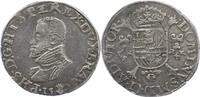 Belgien-Brabant 1/2 Taler Philipp II. 1555-1598. -