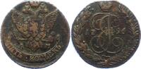 Russland 5 Kopeken Katharina II. 1762-1796. -