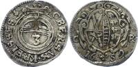 Sachsen-Albertinische Linie 3 Pfennig Johann Georg II. 1656-1680. -