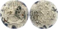 Sachsen-Albertinische Linie 1/48 Taler Friedrich August I. 1806-1827. -
