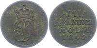 Mecklenburg-Schwerin 3 Pfennig Paul Friedrich 1837-1842. -