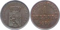 Hessen-Darmstadt Pfennig Ludwig III. 1848-1877. -