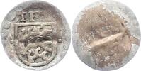 Württemberg Einseitiger Pfennig Johann Friedrich 1608-1628. -