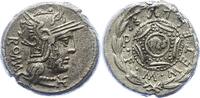 Republik Denar M. Caecilius Metellus 127 v. Chr. -