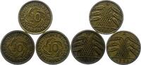 Weimarer Republik 10 Rentenpfennig -
