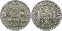 Münzen der Bundesrepublik Deutschland 2 Mark Mark 1945-2001. -