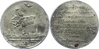 Brandenburg-Preußen Zinnmedaille mit Kupferstift Friedrich II. 1740-1786. -