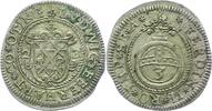 Öttingen Groschen zu 3 Kreuzer Ludwig Eberhard 1622-1634. -