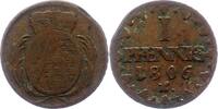 Sachsen-Albertinische Linie Pfennig Friedrich August III. 1763-1806. -