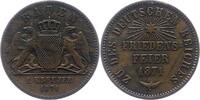 Baden-Durlach Gedenkkreuzer Friedrich I. 1852-1907. -