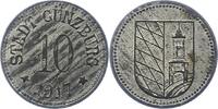 Günzburg (Bayern) 10 Pfennig Zink Stadt. -