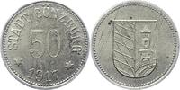 Günzburg (Bayern) 50 Pfennig Zink Stadt. -