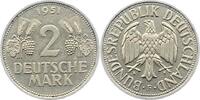Münzen der Bundesrepublik Deutschland 2 Mark Mark 1945-2001. -