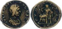 Kaiserzeit Sesterz Julia Maesa, Schwester der Julia Domna ca. 197 - 225. -