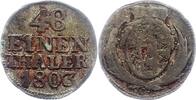 Sachsen-Albertinische Linie 1/48 Taler Friedrich August III. 1763-1806. -