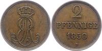 Braunschweig-Calenberg-Hannover 2 Pfennig 1850 B Ernst August 1837-1851.... 66.94 元 含增值税 ＋  50.20 元 运费