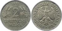 Münzen der Bundesrepublik Deutschland 2 Mark Mark 1945-2001. -
