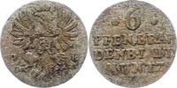 Brandenburg-Preußen 6 Pfennig Friedrich I. 1701-1713. -