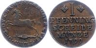 Braunschweig-Wolfenbüttel Pfennig Karl Wilhelm Ferdinand 1780-1806. -