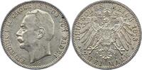 Baden 2 Mark Friedrich II. 1907-1918. -