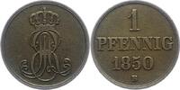 Braunschweig-Calenberg-Hannover Pfennig Ernst August 1837-1851. -