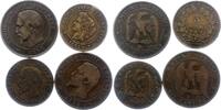 Frankreich 10 Centimes Napoleon III. 1852-1870. -