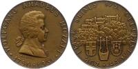 Personenmedaillen Bronzemedaille Mozart, Wolfgang Amadeus * 27.1.1756 in Salzburg, + 5.12.1791 Wien, Komponist. -