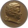 Personenmedaillen Einseitige Bronzemedaille Mozart, Wolfgang Amadeus * 27.1.1756 in Salzburg, + 5.12.1791 Wien, Komponist. -