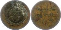 Sachsen-Albertinische Linie 4 Pfennig Friedrich August I. 1806-1827. -