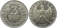 Weimarer Republik 3 Mark -