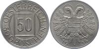 Österreich 50 Groschen Erste Republik 1918-1938. -