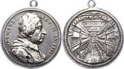 Italien-Kirchenstaat Vatikan Silbermedaille Clemente XI 1700-1721. -