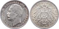 Baden 2 Mark Friedrich II. 1907-1918. -