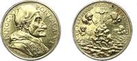 Italien-Kirchenstaat Vatikan Vergoldete Bronzemedaille Innocenzo XI. 1676-1689. -