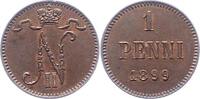 Finnland 1 Penni Nikolaus II. von Russland 1894-1917. -