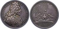 Braunschweig-Wolfenbüttel Silbermedaille Anton Ulrich, allein 1704-1714. -