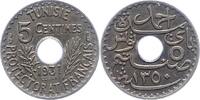 Tunesien Probe 5 Centimes Französisches Protektorat 1881-1957. -