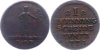 Braunschweig-Wolfenbüttel Pfennig Karl I. 1735-1780. -