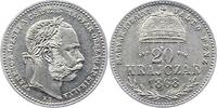 Haus Habsburg Sammlernachprägung. 20 Kreuzer 1 Franz Joseph I. 1848-1916. -