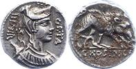 Republik Denar C. Hosidius C f. Geta 68 v. Chr.. -