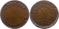 Frankreich 10 Centimes / Decime Napoleon I. 1804-1814, 1815. -