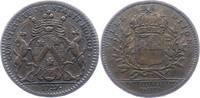 Frankreich Bronze Ludwig XV. 1715-1774. -