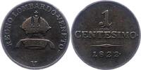Haus Habsburg Centesimo 1822 V Franz II.(I.) 1792-1835. Schön - sehr sch... 75.30 元 含税 ＋  50.20 元 运费