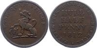Großbritannien Private Halfpenny Token 1812 George III. 1760-1820. Fast ... 150.61 元 含税 ＋  50.20 元 运费